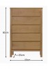 Adair 5 Drawer Chest 
